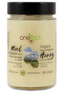 Organic Wildflower Honey - raw canadian honey